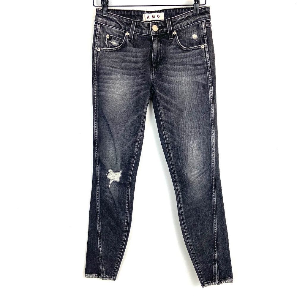 AMO Twist Vixen Destroy skinny jeans‎